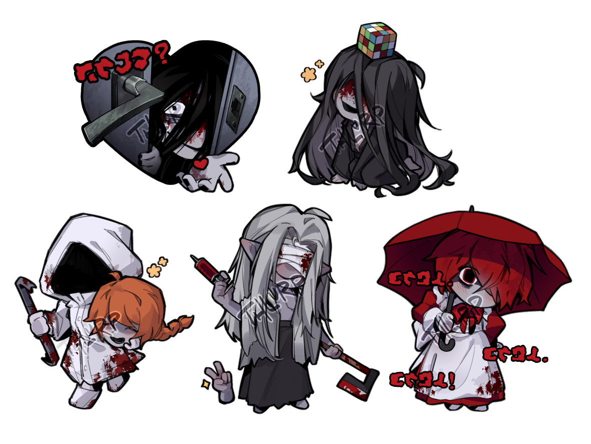 Homicipher Acrylic Charms by thlurp