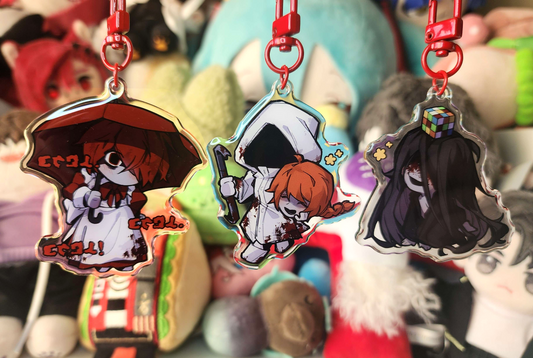 Homicipher Acrylic Charms by thlurp