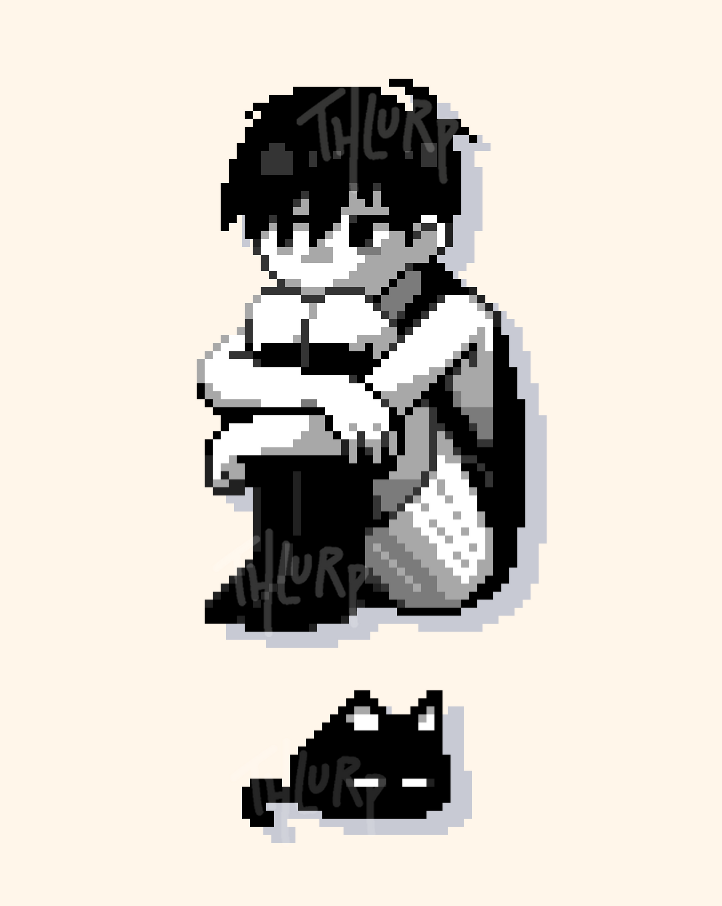 Omori Linking Acrylic Charm by thlurp