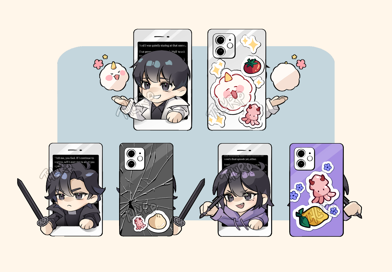 ORV Acrylic Charms by thlurp