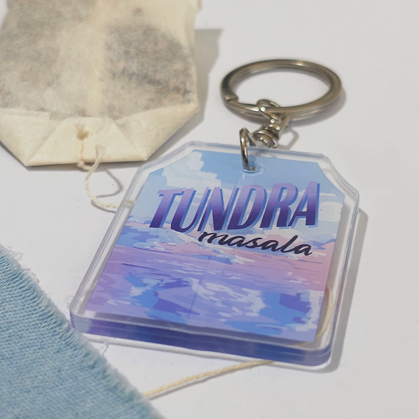 Tundra Masala Teabag Tag Charm by Jackaranda Art