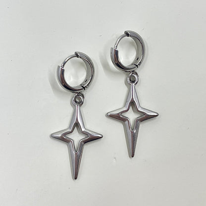 Sparkle Star Earrings by Kitz Wurld