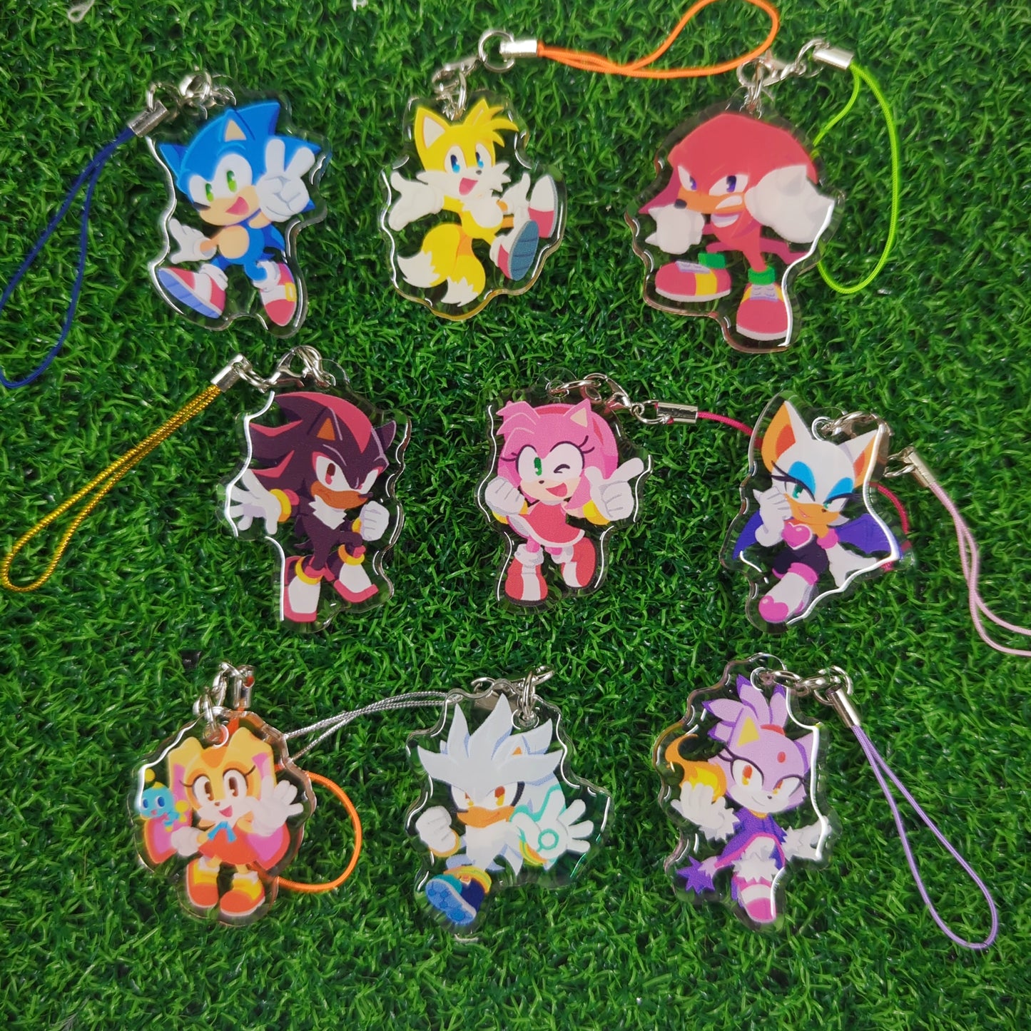 Sonic the Hedgehog Phone Charms (Series 1) by actuallypunny