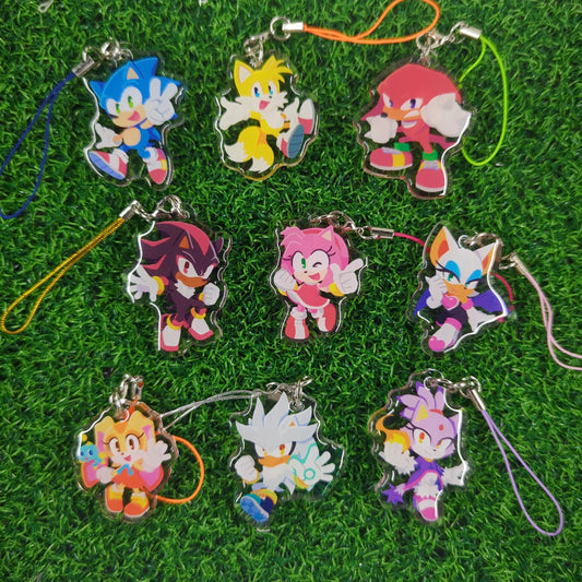 Sonic the Hedgehog Phone Charms (Series 1) by actuallypunny