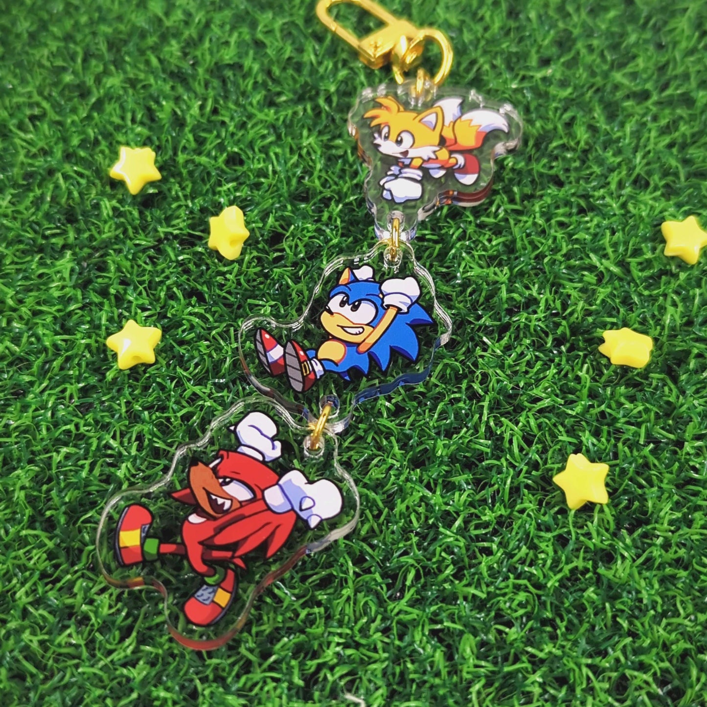 Sonic Heroes Linking Charms by actuallypunny