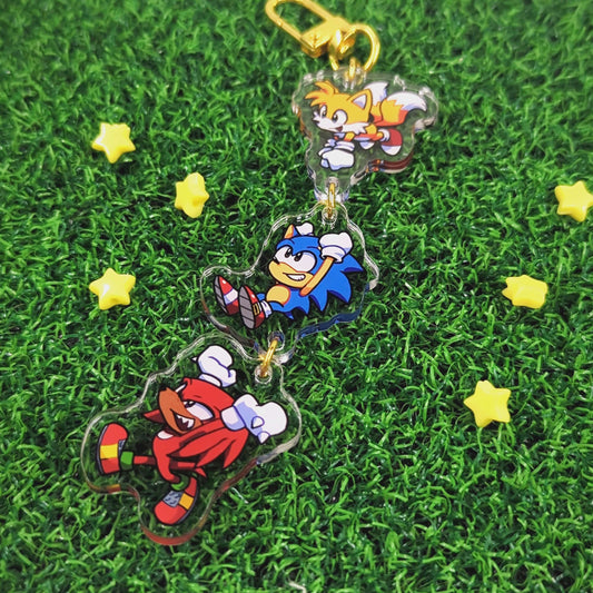 Sonic Heroes Linking Charms by actuallypunny
