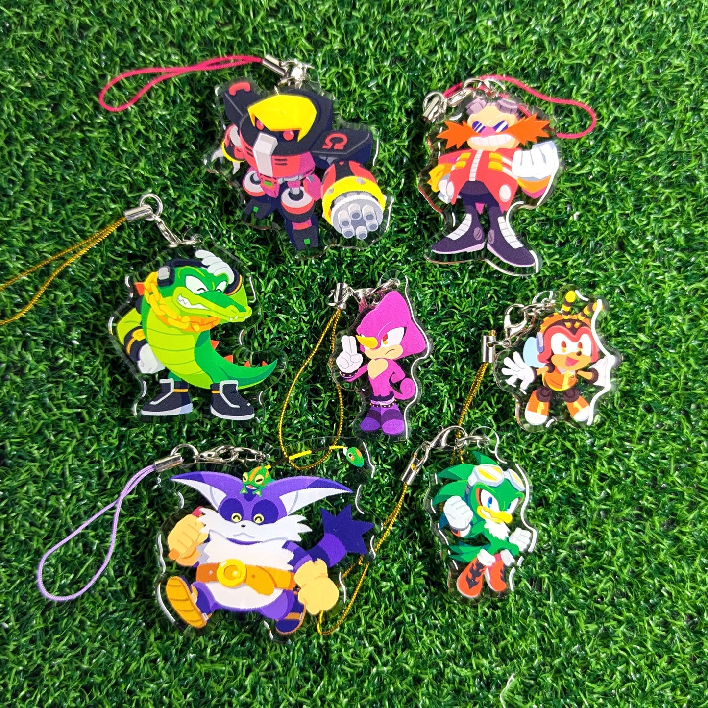 Sonic the Hedgehog Phone Charms (Series 2) by actuallypunny