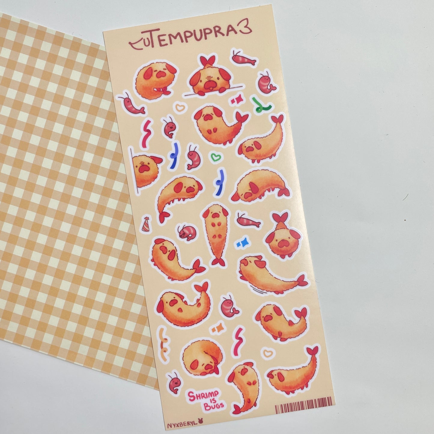 Tempupra sticker sheet by nyxberyl