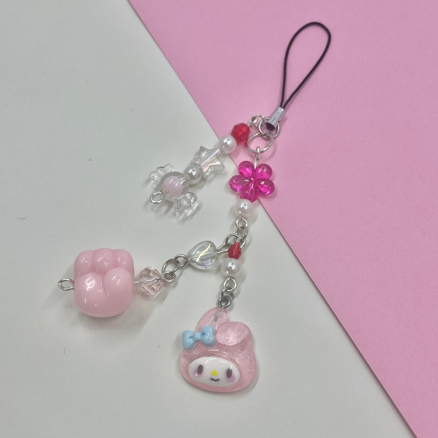 Sanrio Beaded Phone Charms by Kitzchky
