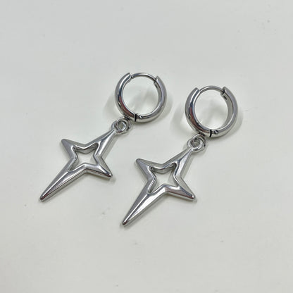 Sparkle Star Earrings by Kitz Wurld