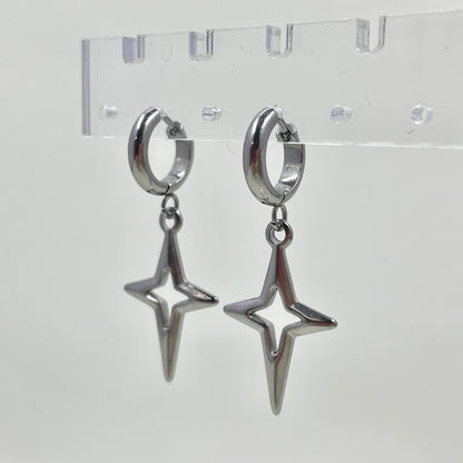 Sparkle Star Earrings by Kitz Wurld