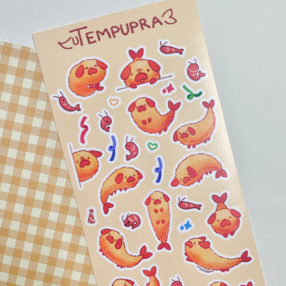 Tempupra sticker sheet by nyxberyl