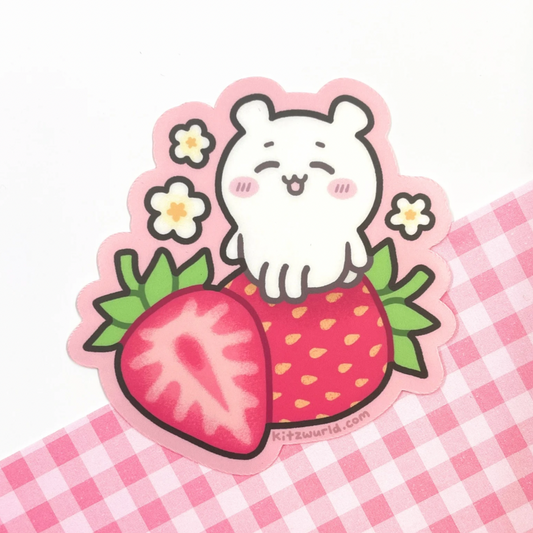 Chiikawa Fruit Stickers by Kitz Wurld