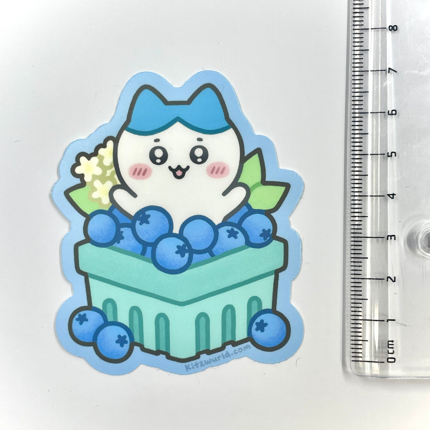 Chiikawa Fruit Stickers by Kitz Wurld