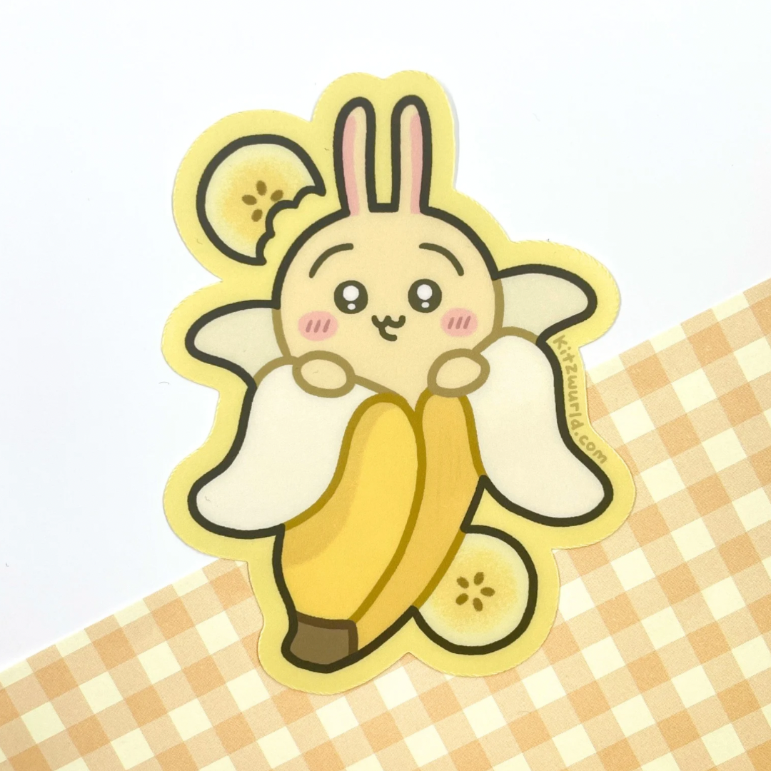 Chiikawa Fruit Stickers by Kitz Wurld