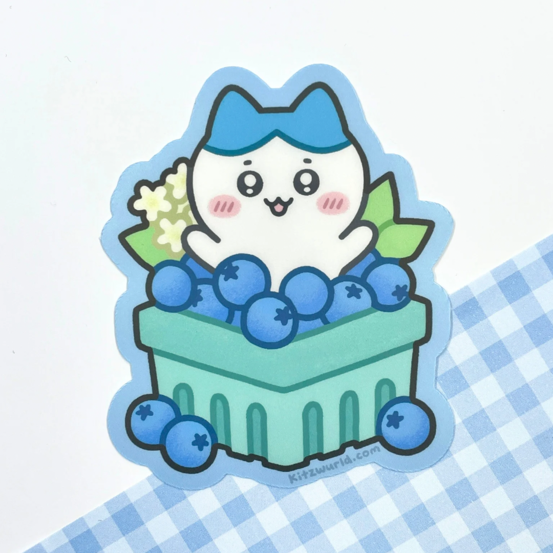 Chiikawa Fruit Stickers by Kitz Wurld