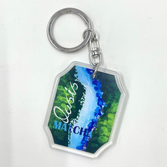 Oasis Matcha Teabag Tag Charm by Jackaranda Art