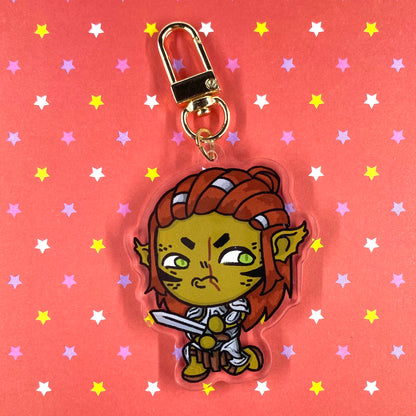 Baldur's Gate 3 Lae'Zel Charm by Kitzchky