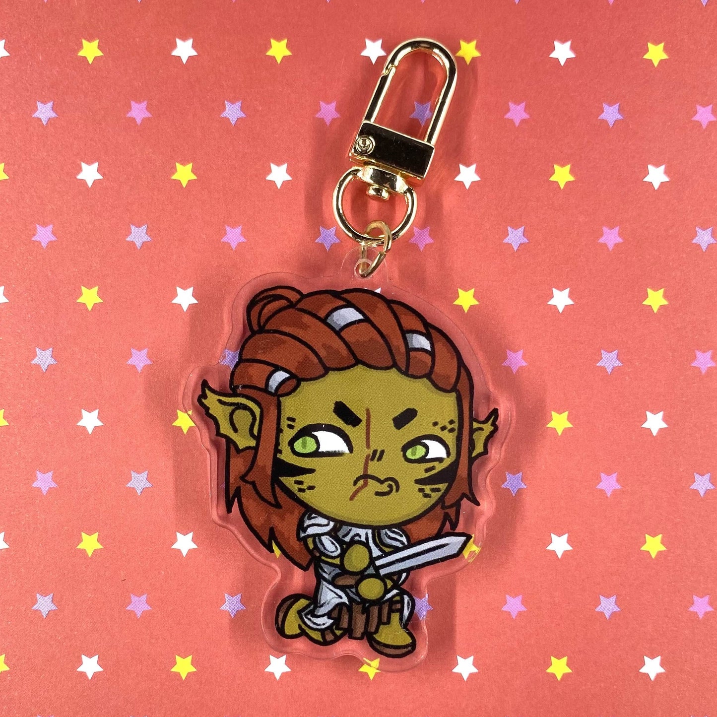 Baldur's Gate 3 Lae'Zel Charm by Kitzchky