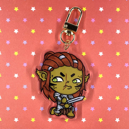 Baldur's Gate 3 Lae'Zel Charm by Kitzchky