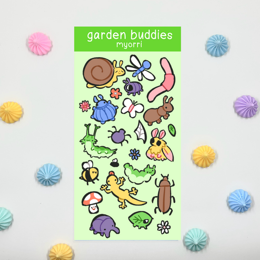 Garden Buddies Sticker Sheet by myorri
