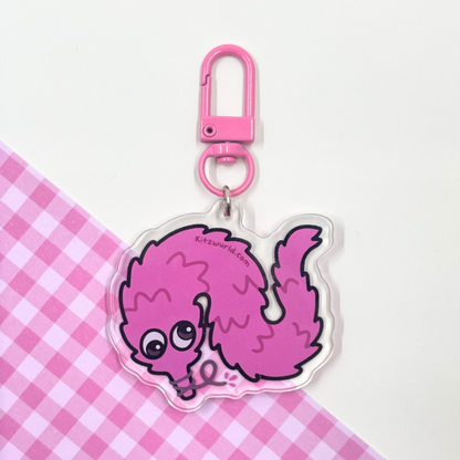 Worm-on-a-String Charm by Kitz Wurld
