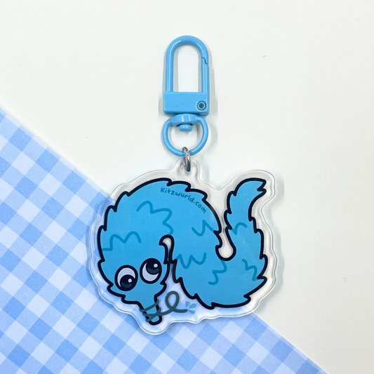 Worm-on-a-String Charm by Kitz Wurld