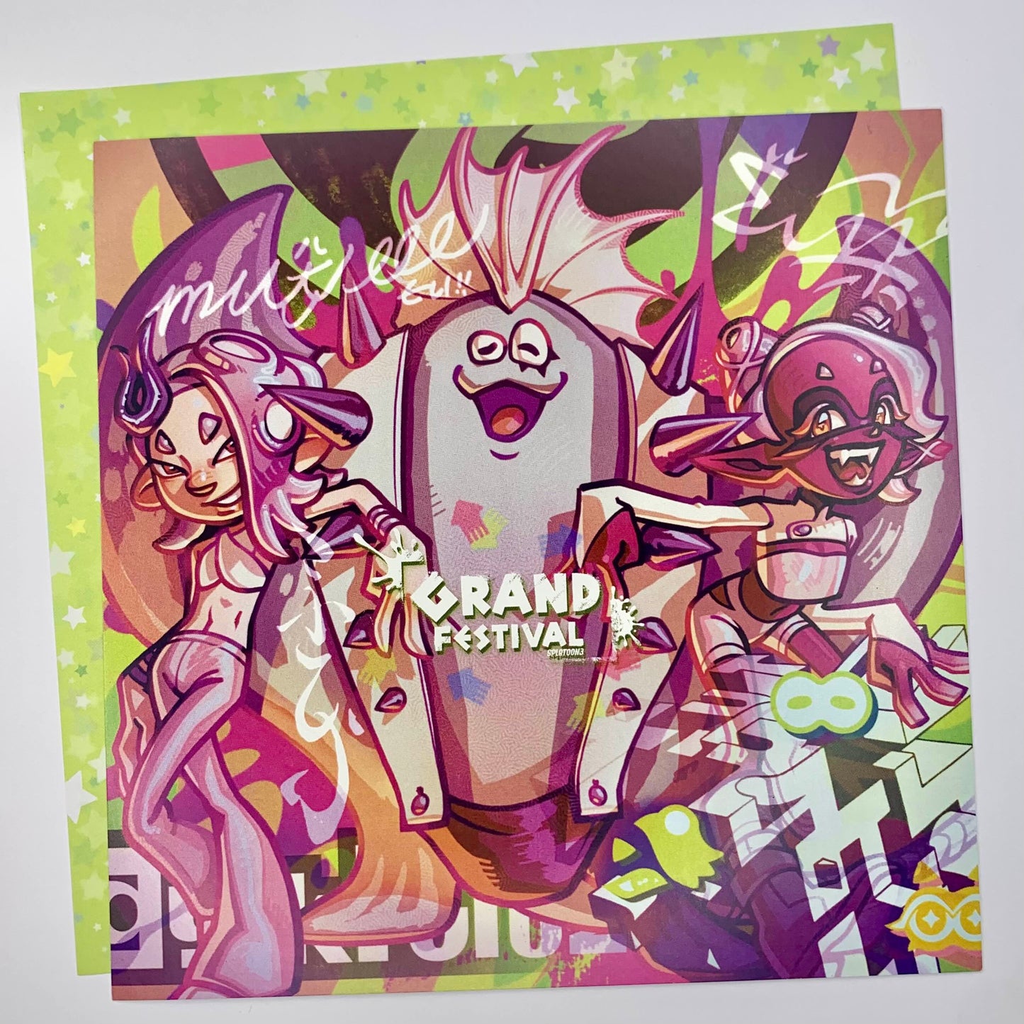 Splatoon Grand Fest Prints by Hololucent