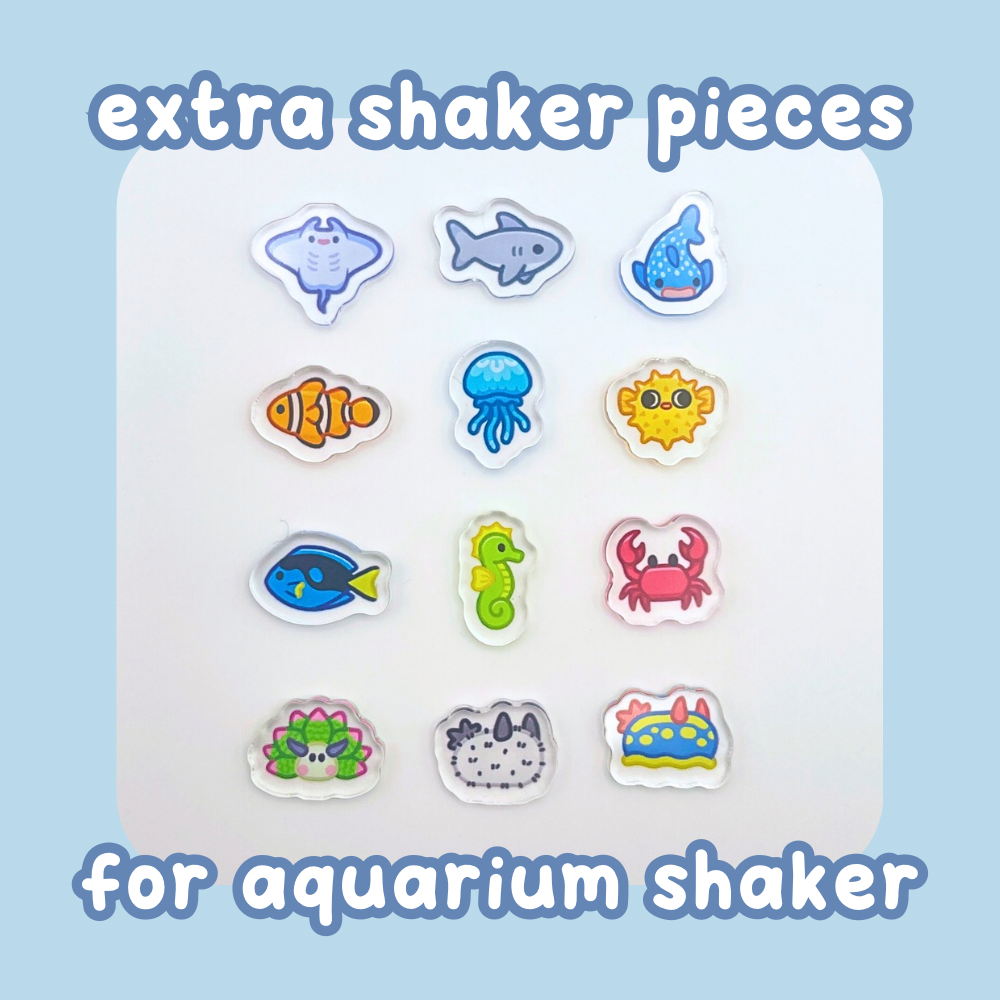 Extra Shaker Pieces for Aquarium Shaker by Kitz Wurld