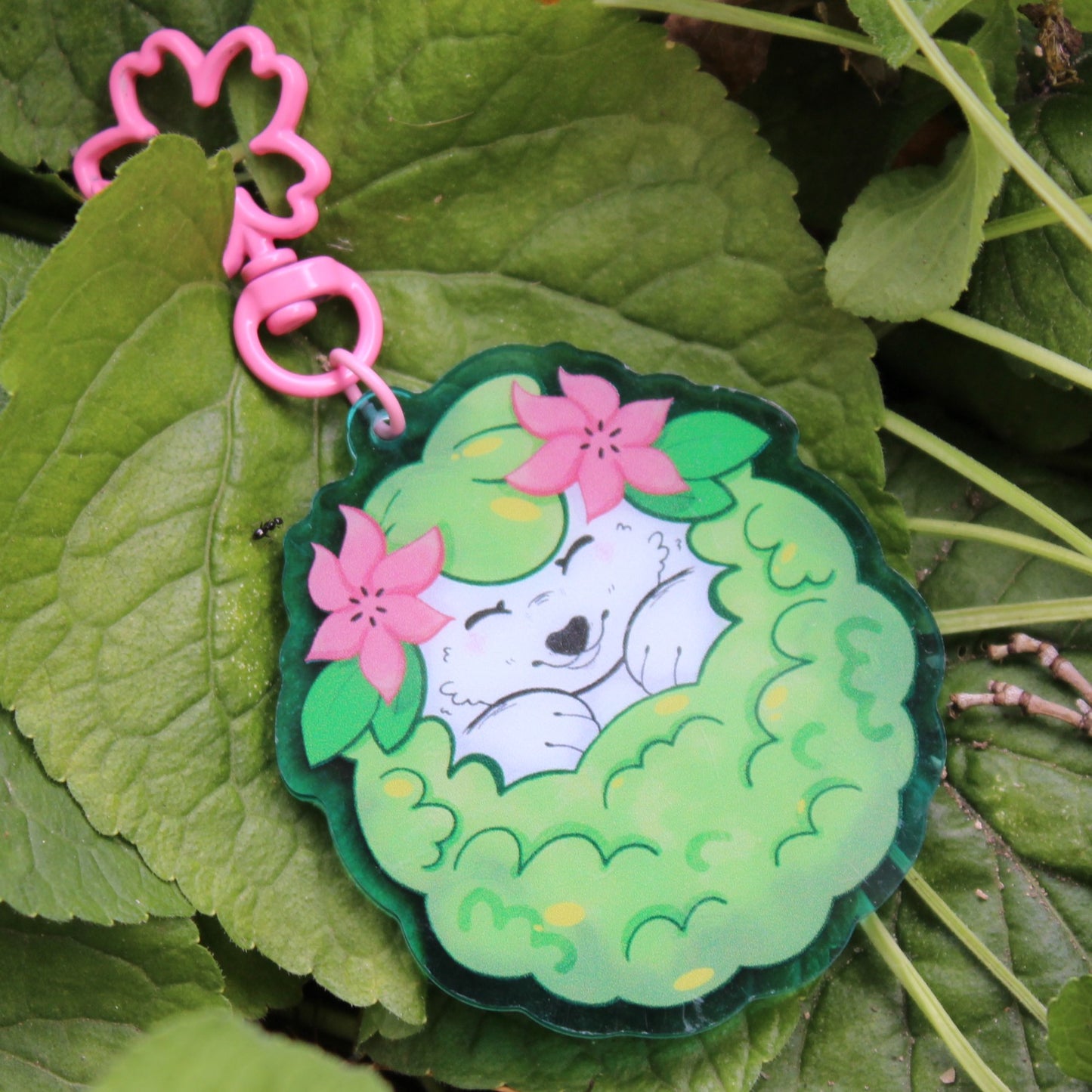 Shaymin 2.5" Pokemon Charm by Kaiioju