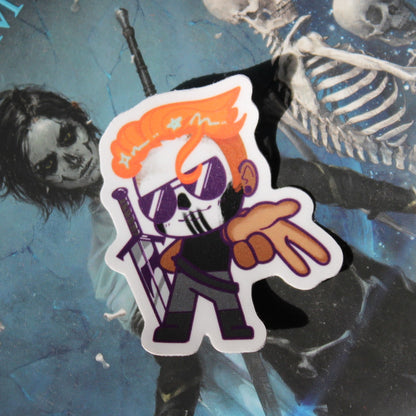 Gideon Nav Die-Cut Sticker by Kaiioju