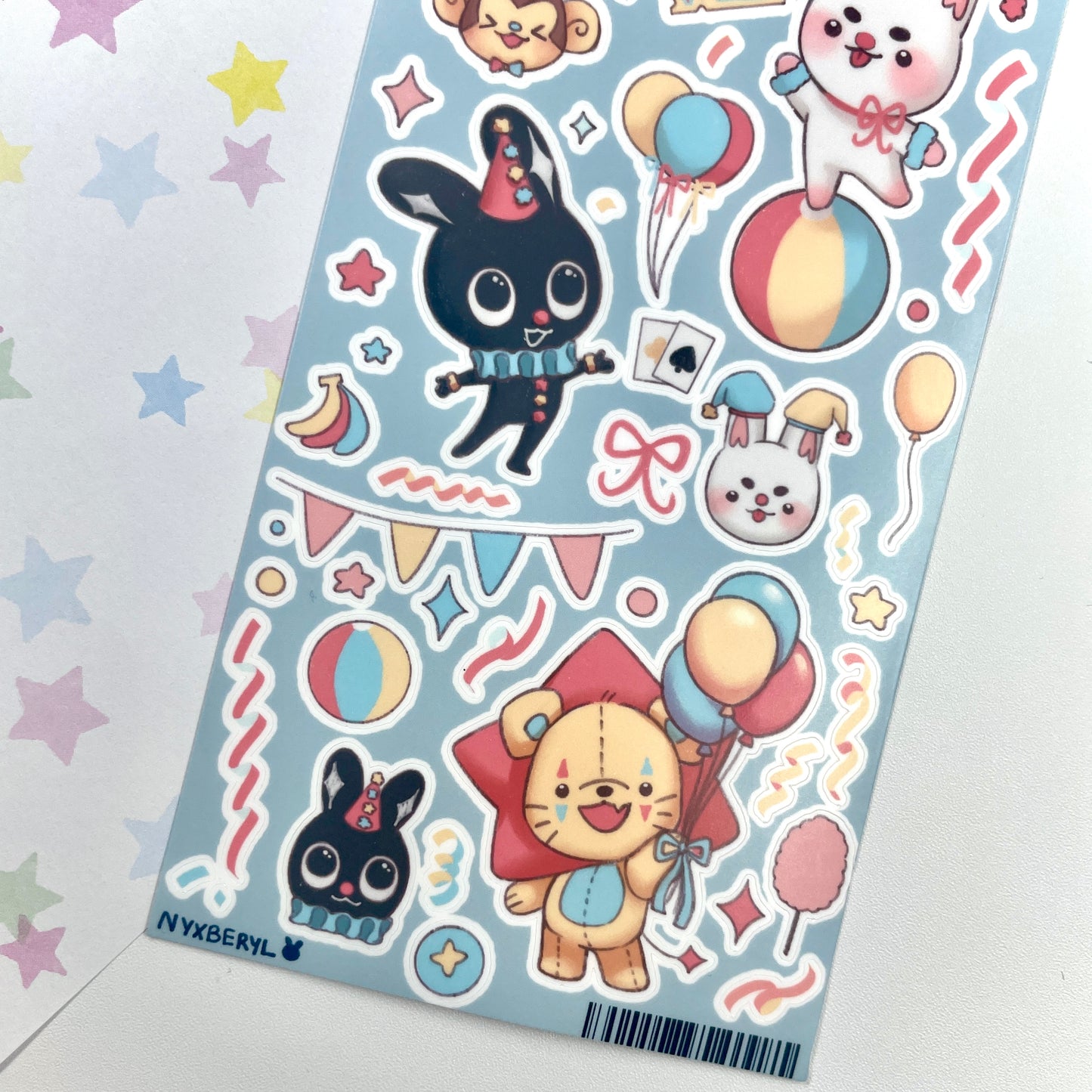 The Carnival sticker sheet by nyxberyl