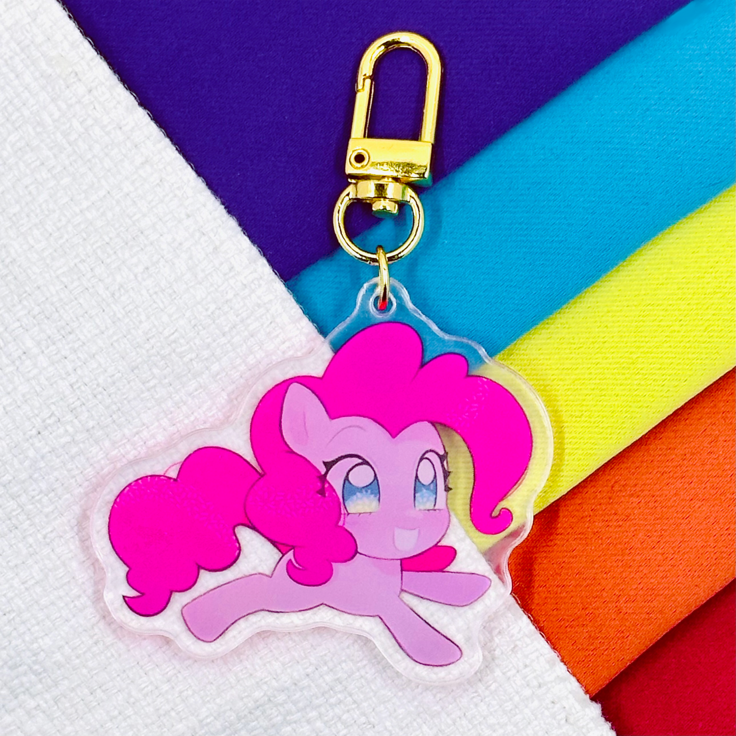 My Little Pony Acrylic Charm by myorri