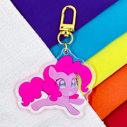My Little Pony Acrylic Charm by myorri