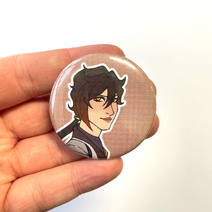 Genshin Impact Archon Trio Badges by FallowFrog