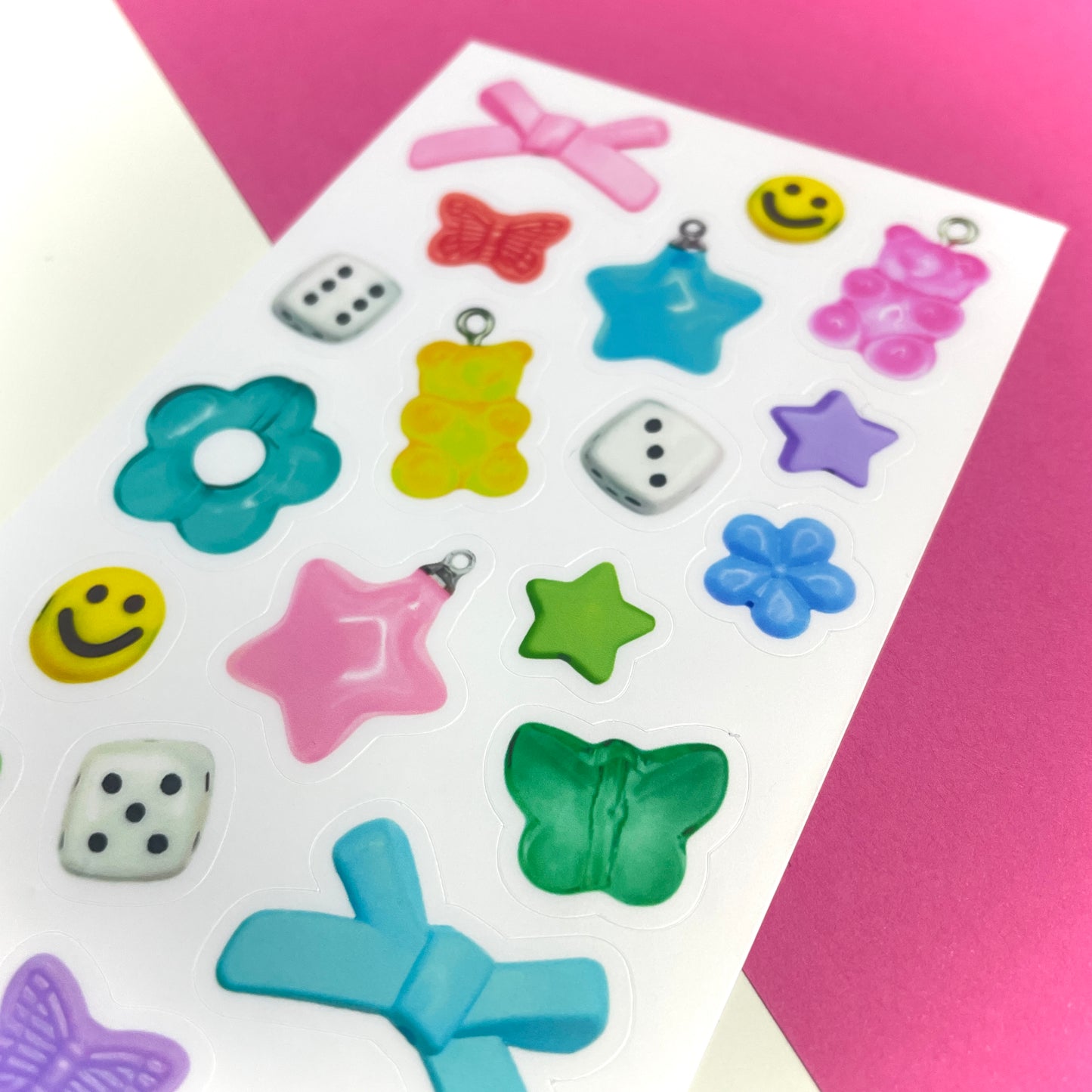Beads & Charms Sticker Sheet by Kitz Wurld