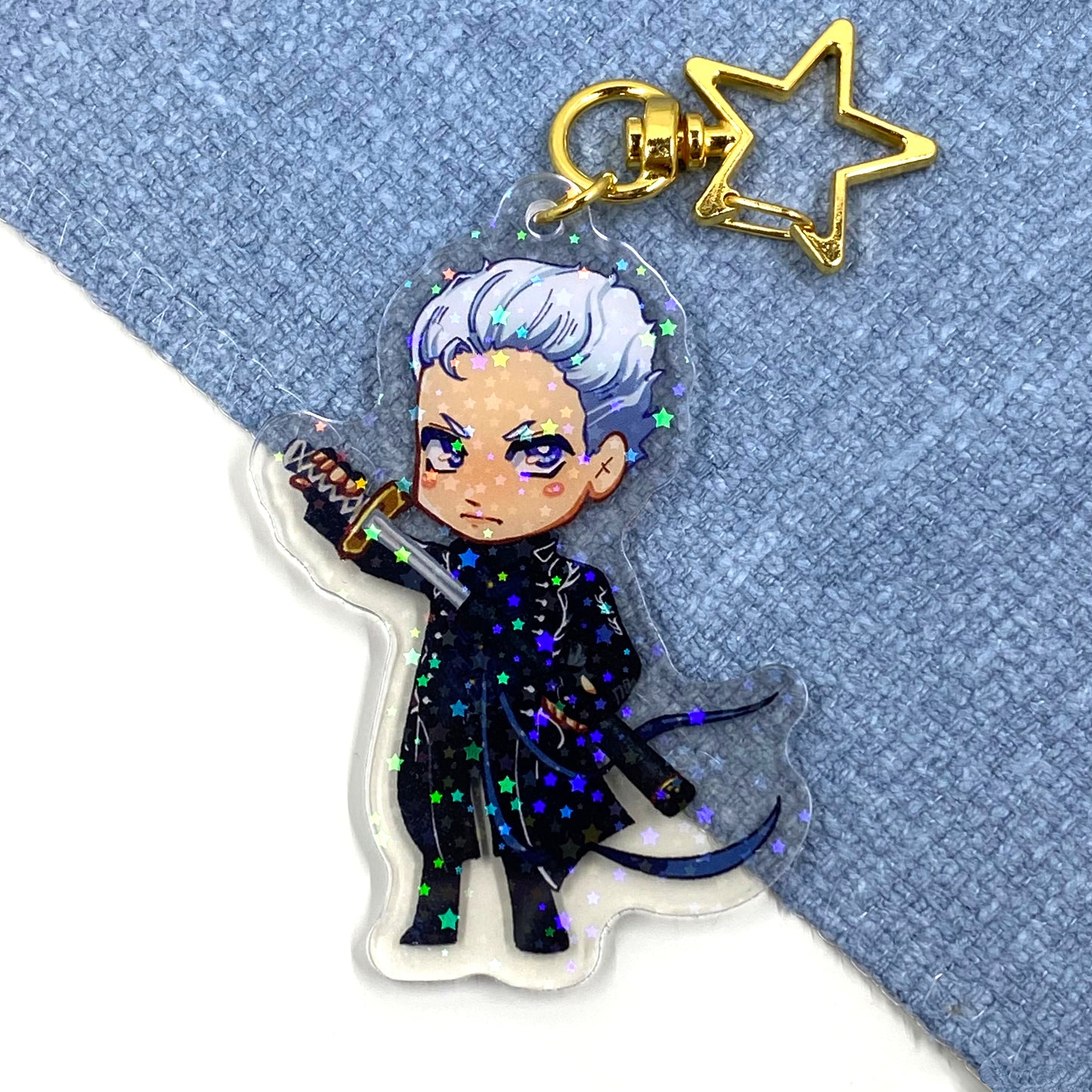 Devil May Cry 5 Double-Sided Acrylic Charms by FallowFrog