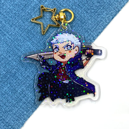 Devil May Cry 5 Double-Sided Acrylic Charms by FallowFrog