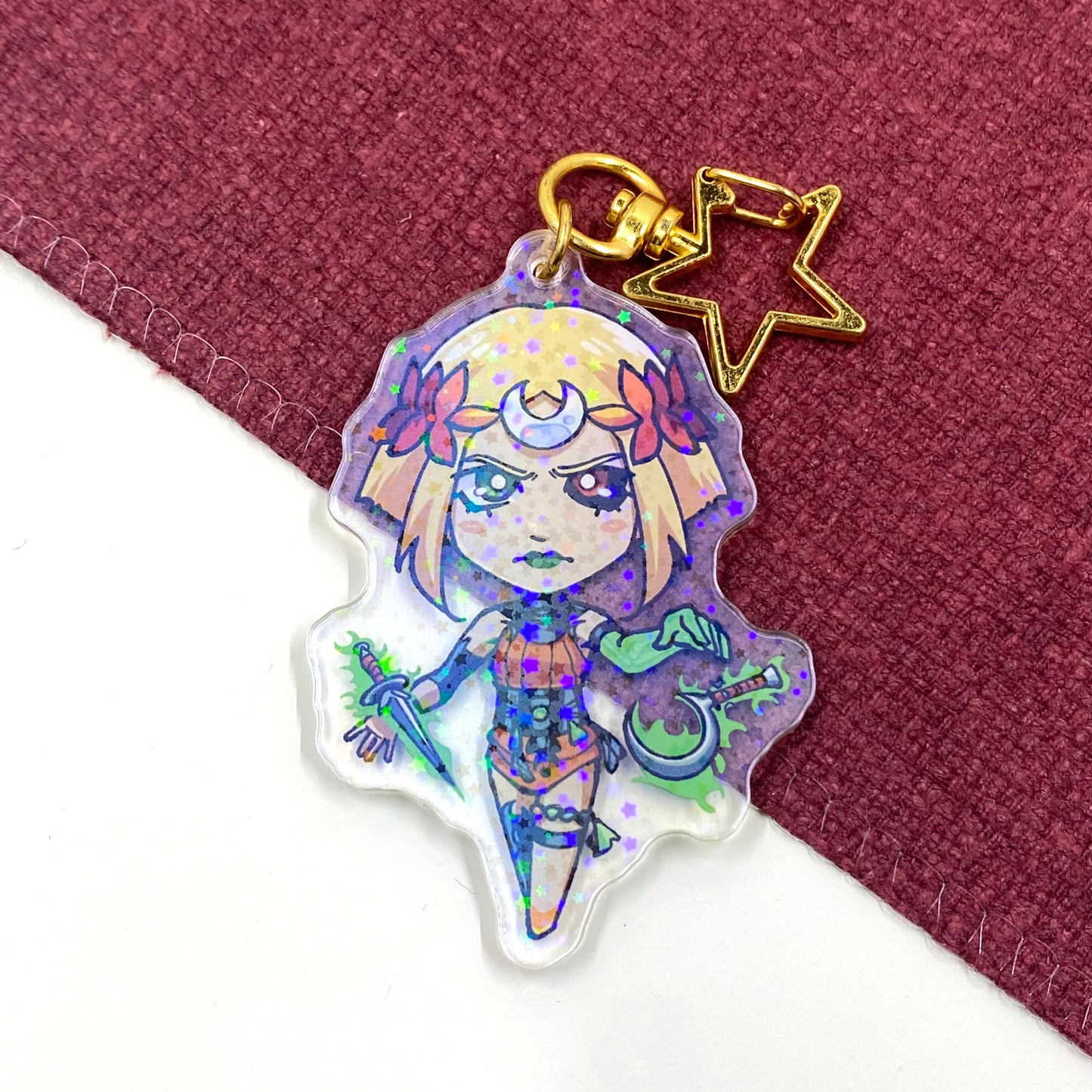Hades & Hades 2 Acrylic Charms by FallowFrog