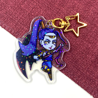 Hades & Hades 2 Acrylic Charms by FallowFrog