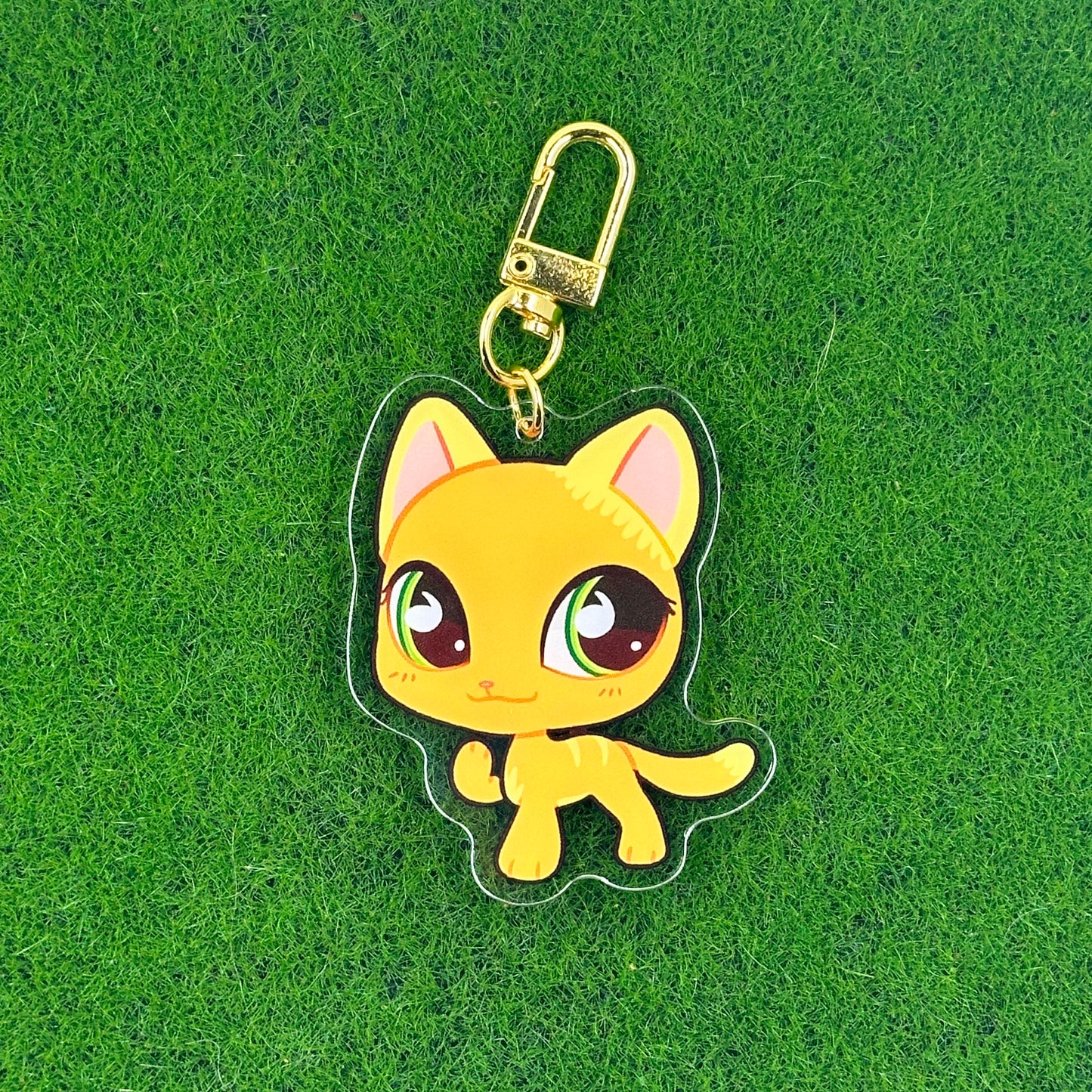 Littlest Pet Shop Shorthair Cat Acrylic Charm by myorri