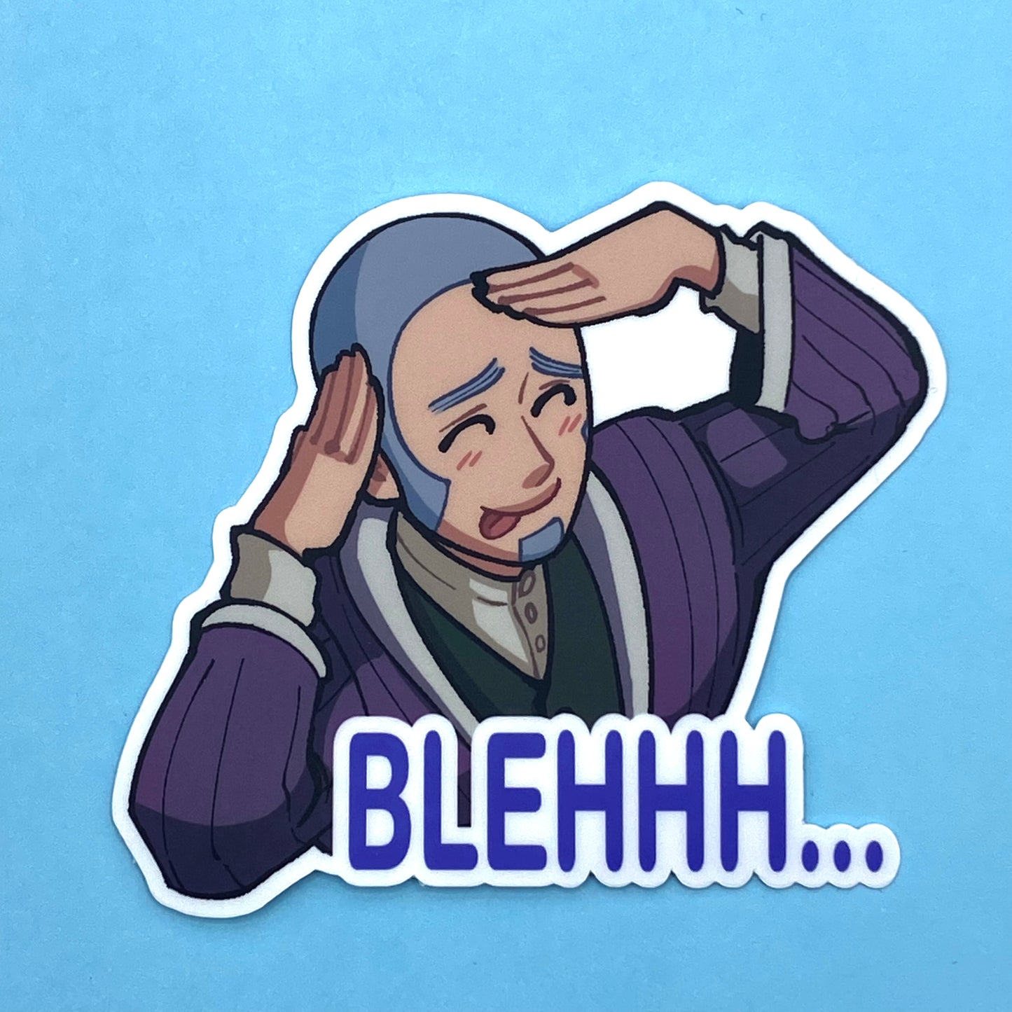 Yoshitake Shiraishi Die-cut Sticker by FallowFrog