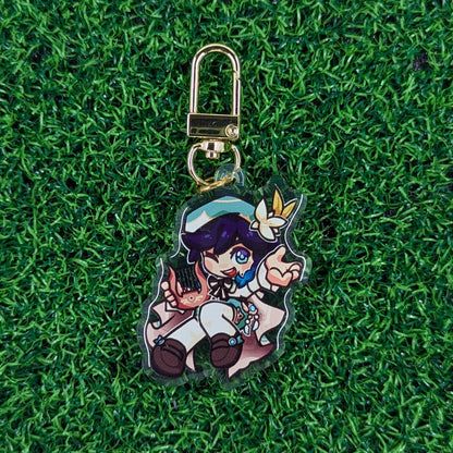 Genshin Acrylic Charms by actuallypunny