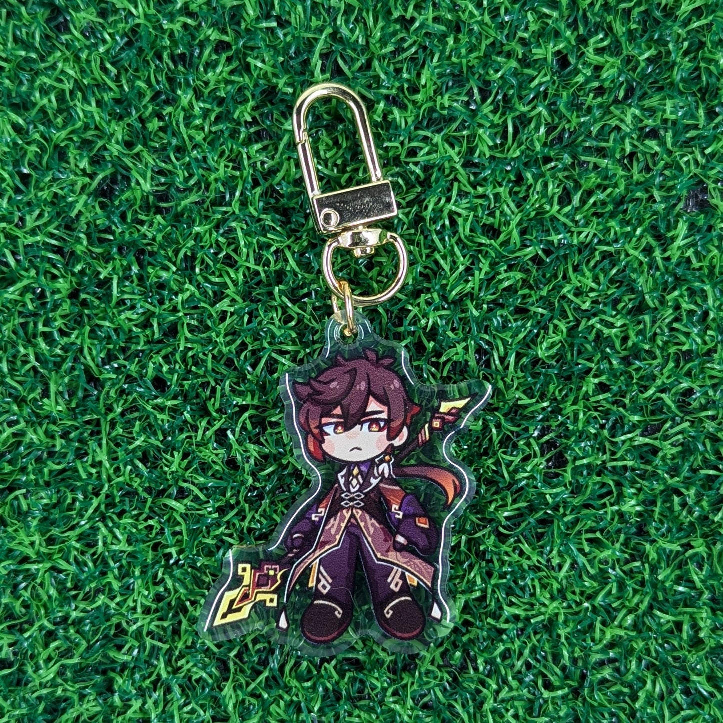 Genshin Acrylic Charms by actuallypunny