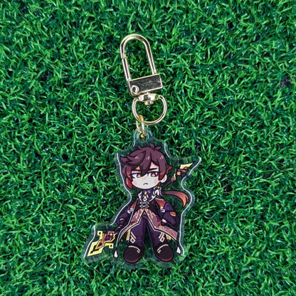 Genshin Acrylic Charms by actuallypunny