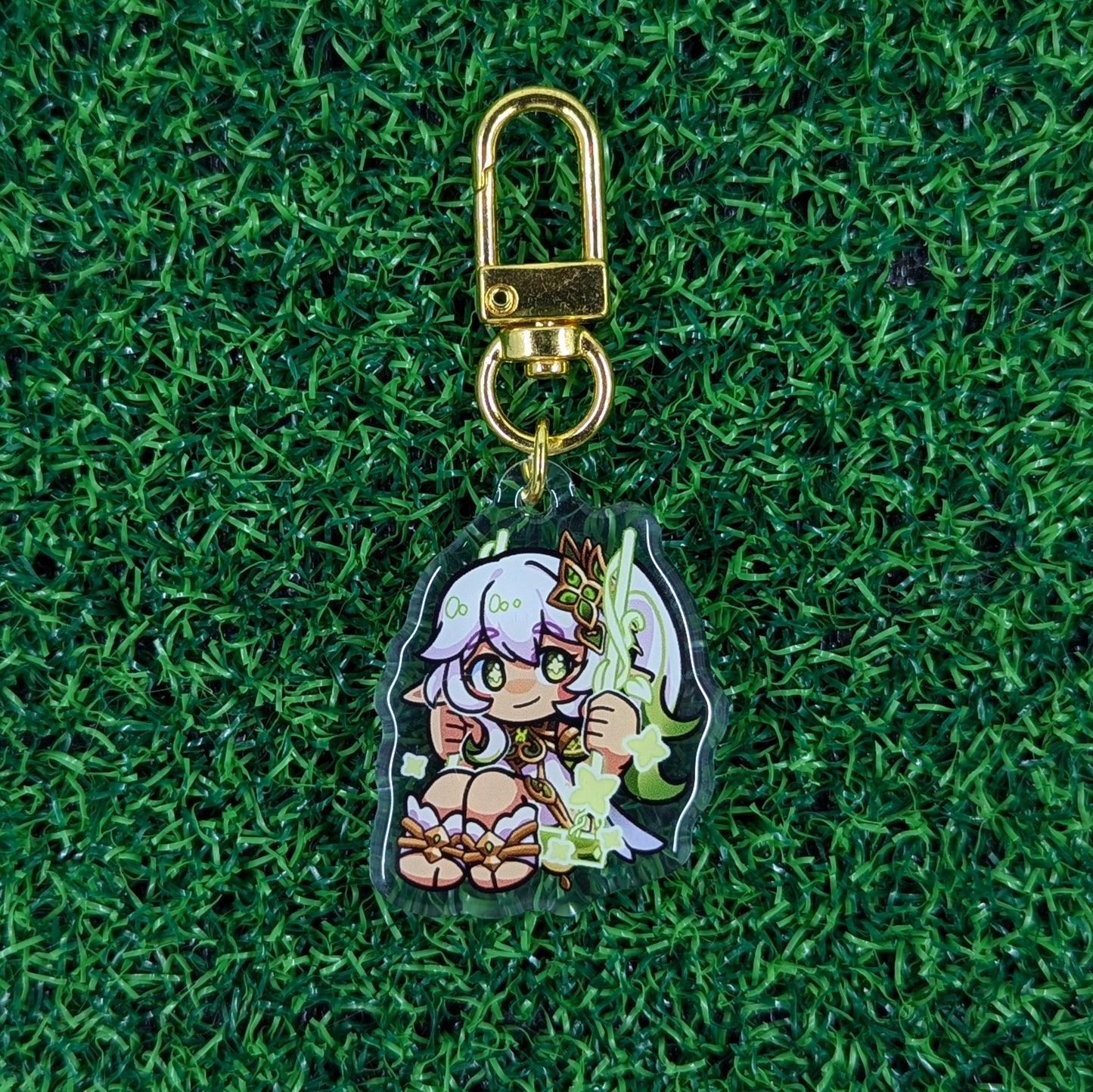 Genshin Acrylic Charms by actuallypunny