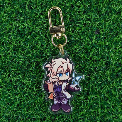 Genshin Acrylic Charms by actuallypunny