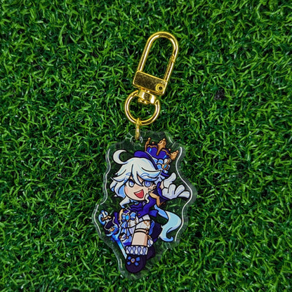 Genshin Acrylic Charms by actuallypunny
