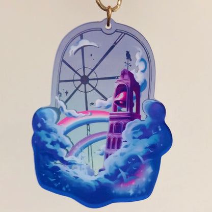 Belltower Foil Acrylic Charm by Hololucent