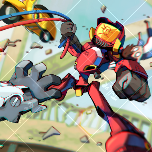 FLCL Canti A5 Print by thlurp
